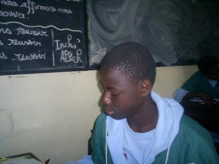 amady ciss&eacute; un ami de classe